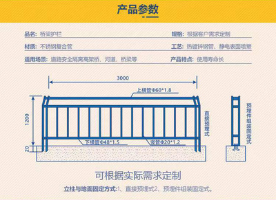 新农村池塘护栏与城市桥梁安全防护 定制化护栏设计与安装指南